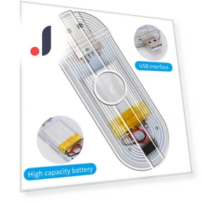 USB Sensor Rechargeable Touch LED Lamp — Courtesy Lamp, Cars Auto Home