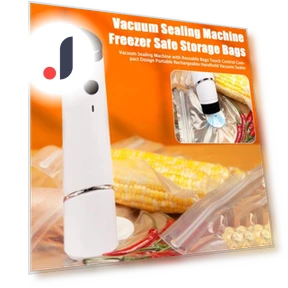 Vacuum Sealing Machine with Reusable Bags — Vacuum Bags, Fashion Accessory