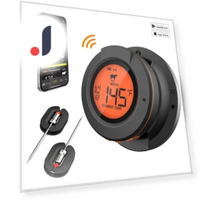 Wireless BBQ Remote Thermometer — Grill Thermometers, DC-HOME-4