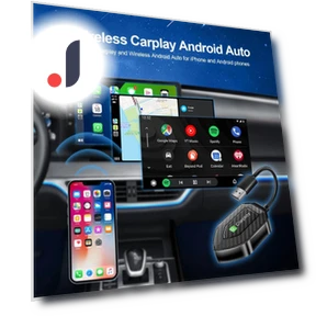 Wireless CarPlay Android Auto Adapter Smart Mini Box — Navigation & GPS Accessories, Auto Launcher