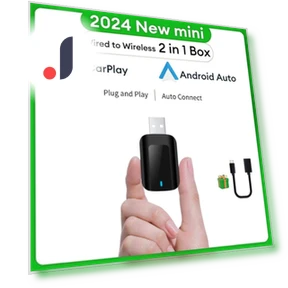 Wireless CarPlay Android Auto Adapter — Phone Accessories, Auto Accessories Home