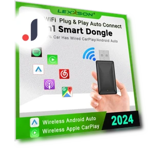 Wireless Carplay Android Auto Adapter — Phone Accessories, Auto Accessories Home