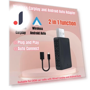 Wireless CarPlay Android Auto Adapter — Phone Accessories, Auto Accessories Home
