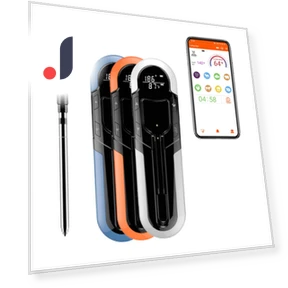 Wireless Cooking Thermometer — Grill Thermometers, DC-HOME-4