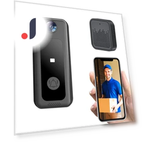 Wireless Doorbell with Camera — Smart Home Security, World Auto Parts