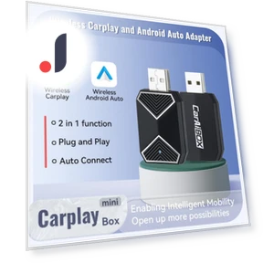 Wireless Mini Box 2-in-1 CarPlay Android Auto Adapter — Phone Accessories, Auto Accessories Home