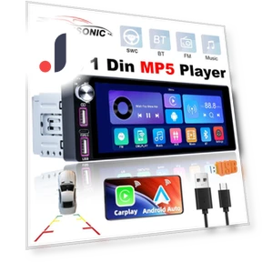 6.9" Android Car MP5 Player — Stereo Receivers, ToyousoniC