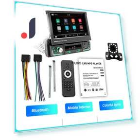 7-inch Car Radio with Touch Screen — Car Installation Essentials, Simplistic Living Home