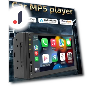 7-inch QLED Display Android MP5 Car Audio — Stereo Receivers, Simplistic Living Home