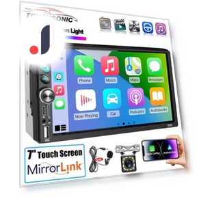 7-inch Touchscreen Car Radio Receiver — Stereo Receivers, ToyousoniC