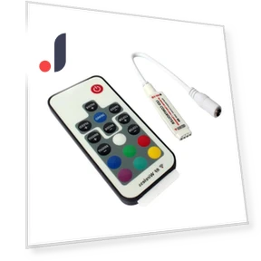 Adjustable 17-Key RGB Mini RF Wireless Controller — Remote Controls, XHJ12