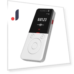 AutoMemo R AI Transcription Block — Portable Audio Recorders, MIYAKO DENKI