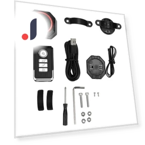 Bicycle Rear Light Alarm — Bike Headlights, TOMTOP JMS