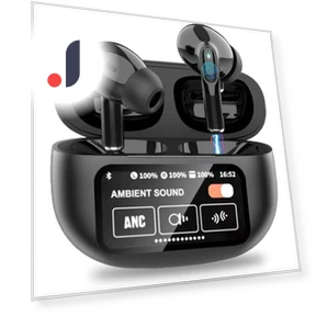 Bluetooth 5.4 Wireless Headphones — Over-Ear Headphones, Junmaocun