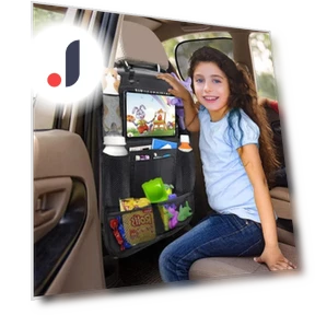 Car Back Seat Organizer with Touch Screen — Seat Back, Home Of Auto Parts