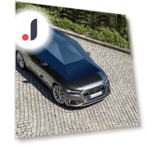 Car Umbrella — Full Car, Dream Garage
