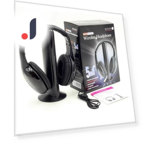 Classic Wireless Stereo Headset for TV — Audio Enhancements for Home, AI Supermarket