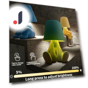 Desk Lamp in Shape of Little Human — Creative Lighting Solutions, SMOO