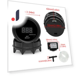 Digital Turbo Boost Gauge — Boost, Dream Garage