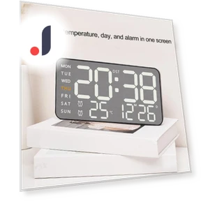 Digital Wall Clock with Remote Control — Clocks, Smartdbird