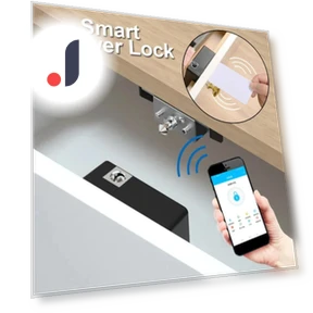 Electronic Drawer Lock — Smart Home Security, rocajijian