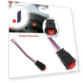 Emergency Signal Button for Motorcycle — Vehicle Safety Signals, AUTO and MOTO