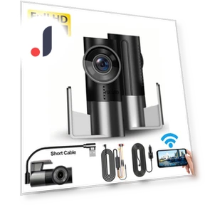 FHD 1080P WIFI Car Dash Camera — Rearview Cameras for Cars, Simplistic Living Home
