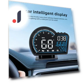 GPS HUD Head Up Display Smart Digital Car System Speed Meter — Navigation & GPS Accessories, Dream Garage