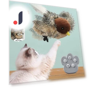 Interactive Cat Toy with Remote Control — Cat Playthings, Talos home Garden