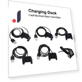 Magnetic Charging Cable — Smartwatch Charging Solutions, Red a Lips