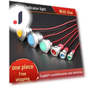 Metal LED Indicator with Wire — , AI Supermarket