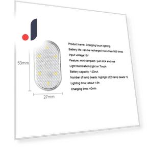 Mini Car Touch Light — Courtesy Lamp, Dream Garage