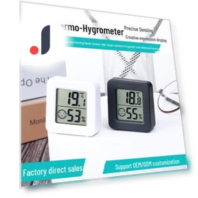 Mini Thermometer and Hygrometer — Home Climate Control, AI Supermarket