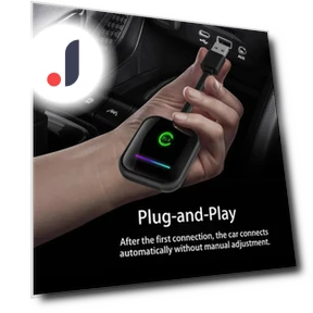Mini Wireless Android Auto CarPlay Adapter — Phone Accessories, Simplistic Living Home