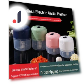 Mini Wireless Garlic Press — Mincers, AI Supermarket