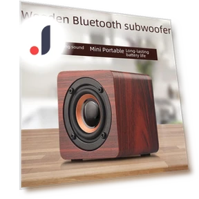 Mini Wooden Wireless Bluetooth Speaker — Portable Audio, Smarter than future