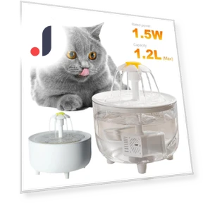 Pet Water Fountain with Automatic Filter — Fountains, World Auto Parts