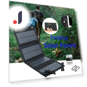 Portable Folding Solar Panel — Solar & Wind Power, Smarter than future