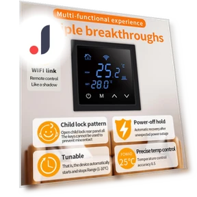 Programmable WiFi Thermostat — Smart Climate Control, Toool-Home