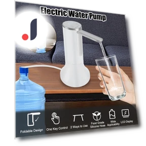 Rechargeable USB Automatic Folding Pump for Bottled Water — Accessories, JOHO - CarGear
