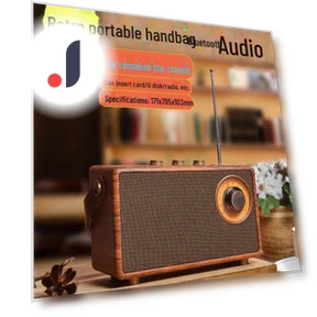 Retro Portable Bluetooth Speaker — Portable Sound Systems, Smarter than future