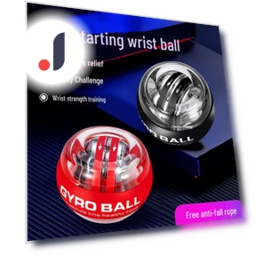 Self-starting Silent Metal Wrist Strengthening Ball — Hand Exercisers, AI Supermarket