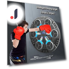 Smart Boxing Trainer with Electronic Music — Boxing Training Gear, Sports Fun Club