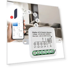 Smart Breaker Switch Module — Smart Home Hubs & Controllers, DC-HOME-3