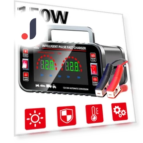 Smart Pulse Repair Fast Charger — Vehicle Power Solutions, World Auto Parts