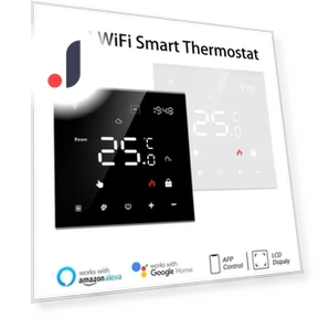 Smart Thermostat for Water Electric Gas Boiler — Home Climate Control, Build My Home