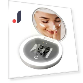 Smart UV Camera for Sunscreen Check — Compact & Travel, Actually lighting