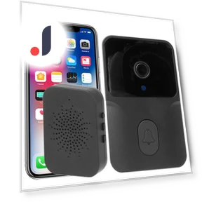 Smart Wireless 1080P HD Video Doorbell Camera — Smart Home Security, DC-HOME