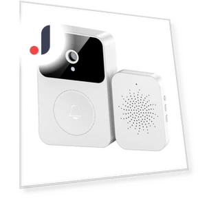 Smart Wireless Remote Video Doorbell Camera — Smart Home Security, Meterk