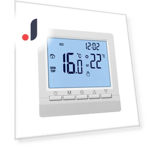 Thermostat with Backlight — Home Climate Control, Elenxs Tools